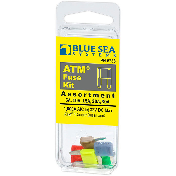 Blue Sea Systems ATM Fuse Kit Defender Marine Blue Sea Systems ATM Fuse Kit Defender Marine