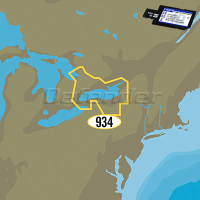 C-MAP 4D MAX+ LOCAL Electronic Navigation Charts Lake Ontario & Trent-Severn