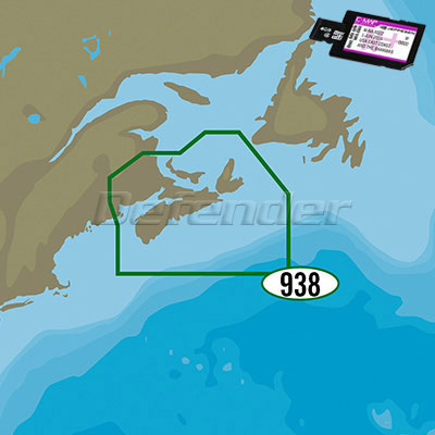 C-MAP MAX-N+ LOCAL Electronic Navigation Charts Fundy, NS, PEI & Cape Breton