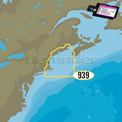 C-MAP MAX-N+ LOCAL Electronic Navigation Charts Passamaquoddy to Block Island