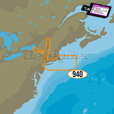 C-MAP MAX-N+ LOCAL Electronic Navigation Charts Cape Cod, Long I & Hudson R