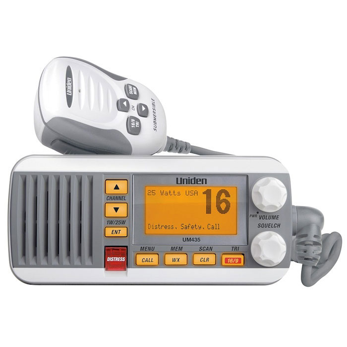 Uniden Um435 Fixed Mount Vhf Radio Defender Marine