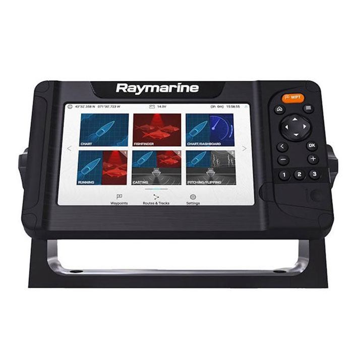 Raymarine Element 9 HV Sonar/GPS Display w/ Navionics+ Chart