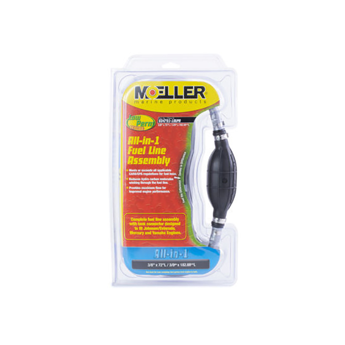 Moeller Low Perm All-in-1 Fuel Line Assembly
