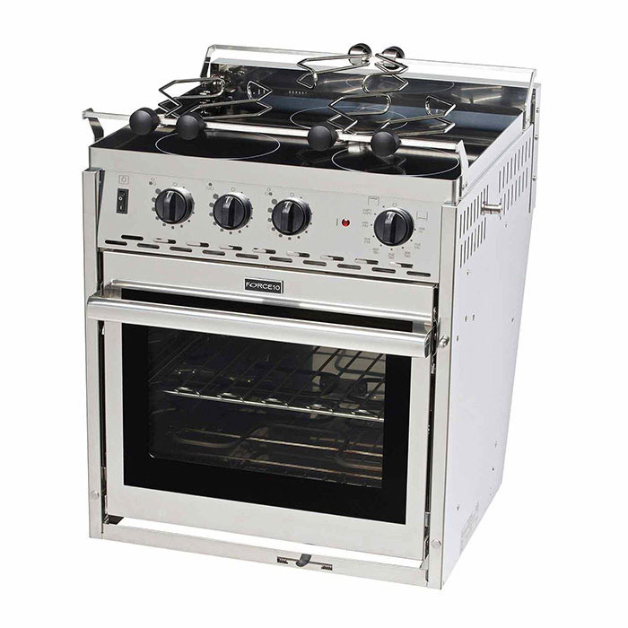 Force 10 3-Burner Gimballed Electric Range with Broiler