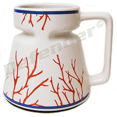 Galleyware Ceramic Travel Mug - Slightly Blemished - Coral