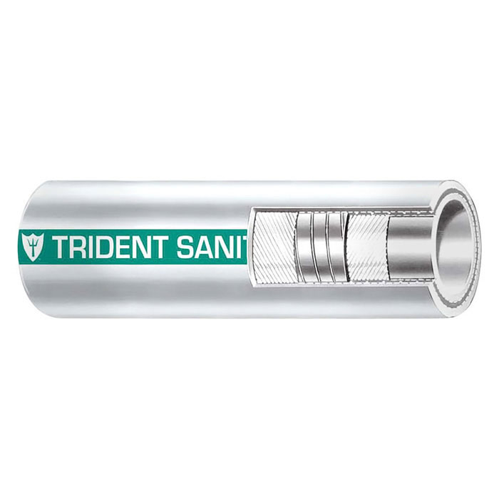 Trident 102 Sani Shield Sanitation Hose - 1-1/2 Inches