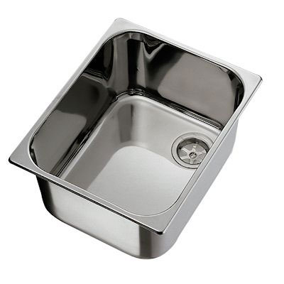 Ambassador Marine Ultra-Mirror Finish Stainless Steel Rectangle Sink