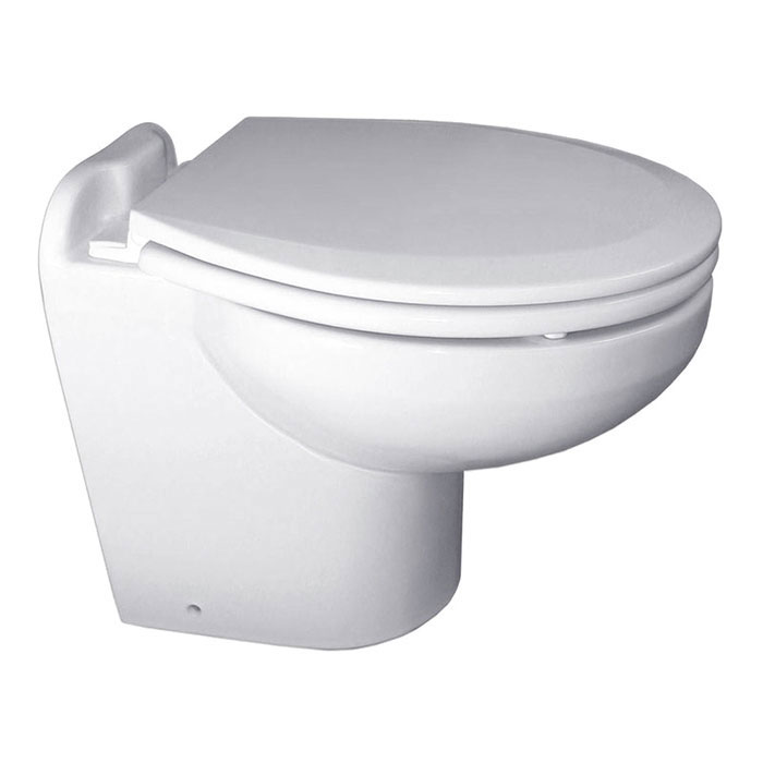 Raritan Marine Elegance Toilet w/ Vortex-Vac - Fresh/Raw - Angled Back