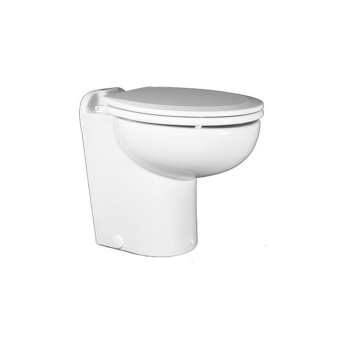 Raritan Marine Elegance Toilet w/ Vortex-Vac - Fresh/Raw - Angled Tall