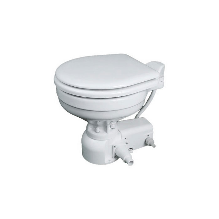 Raritan SeaEra QC Toilet - Raw - Compact - 24V