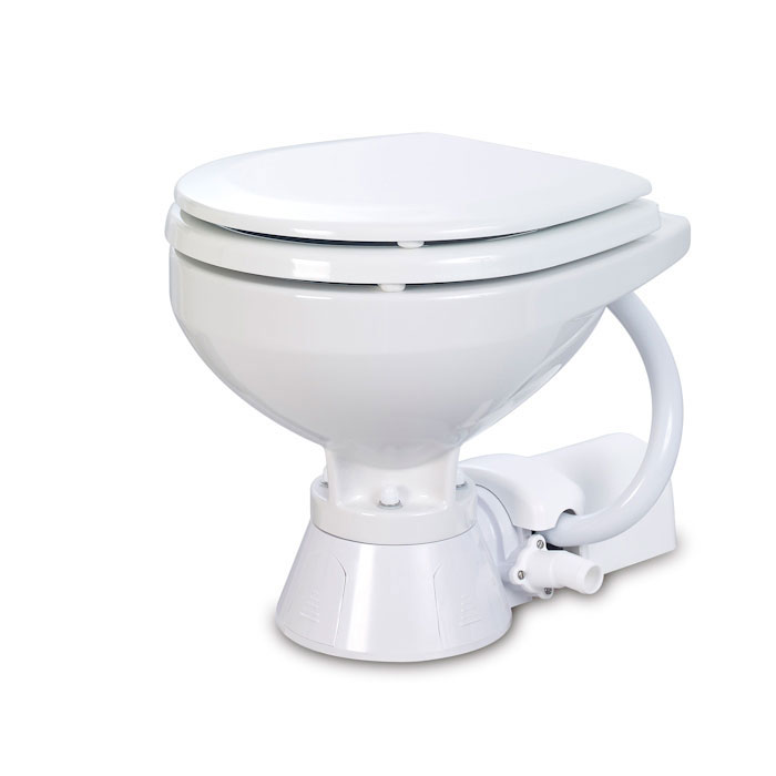 Jabsco Electric Toilet - Compact Bowl, Standard Height - 24 Volt DC