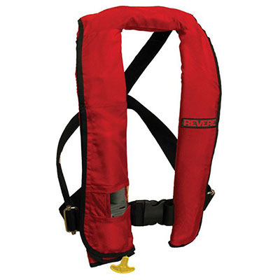 Revere ComfortMax Inflatable PFD / Life Jacket - Red