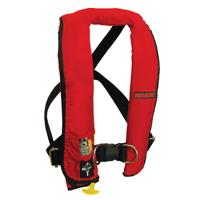 Revere ComfortMax Inflatable PFD / Life Jacket with Harness Defender