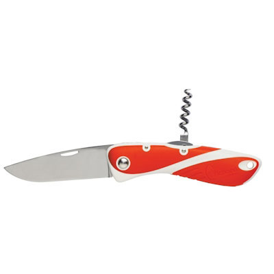 Wichard AQUATERRA Knife with Corkscrew - Red