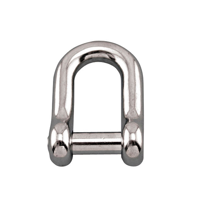 Suncor Straight Shackle with No Snag Pin - 3/8