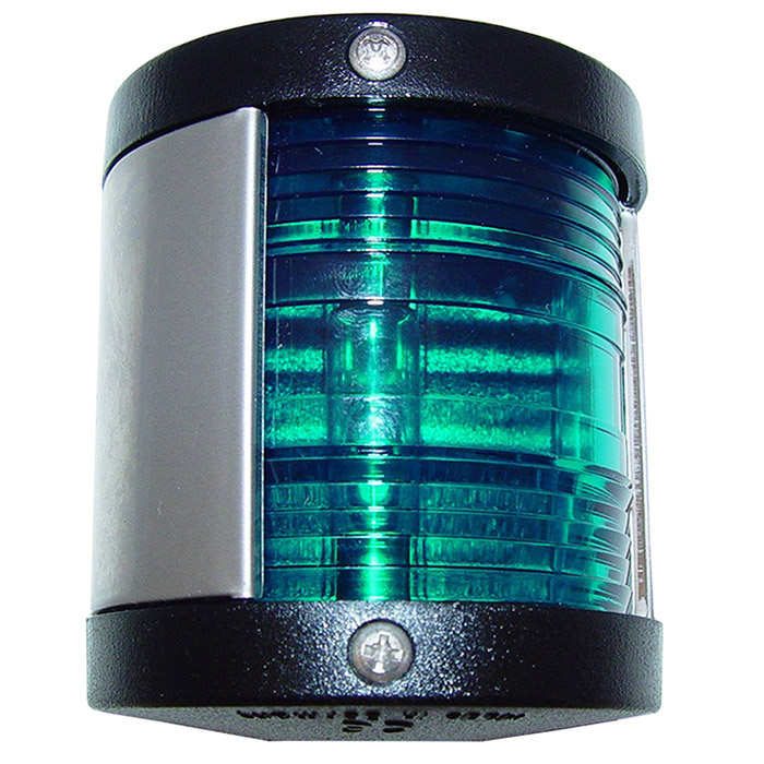 Aqua Signal Series 25 Navigation Lights - Halogen - Green (Starboard)