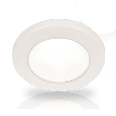 Hella marine EuroLED 75 Downlight - Exterior - White Plastic 2.95 Inch