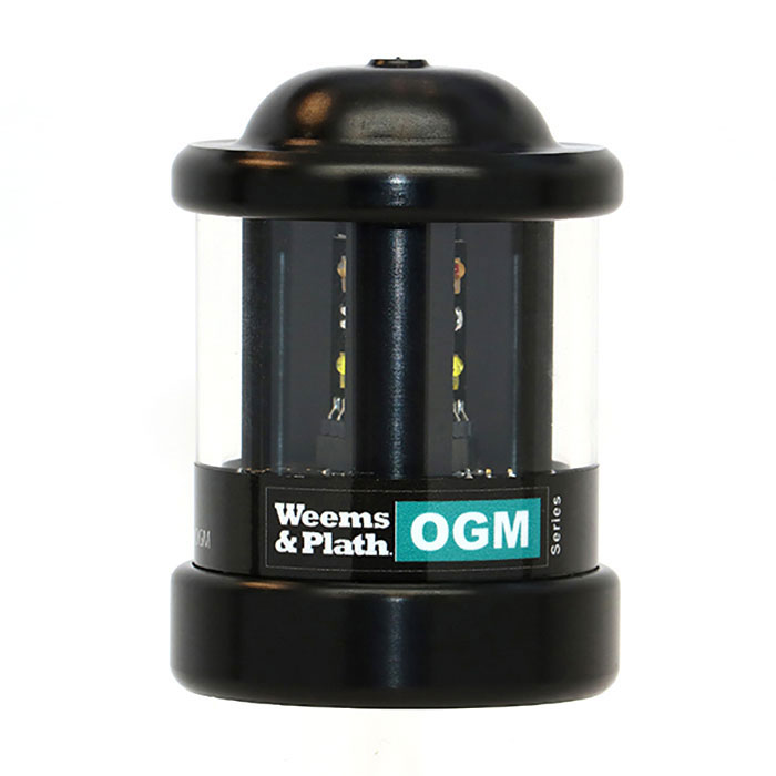 Weems & Plath OGM Series Q Bi-Color LED Nav & Multi-Purpose Light - Black