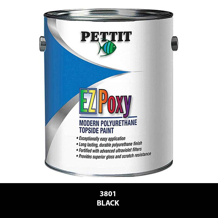 Pettit Easypoxy (EZPoxy) Topside Paint - Black