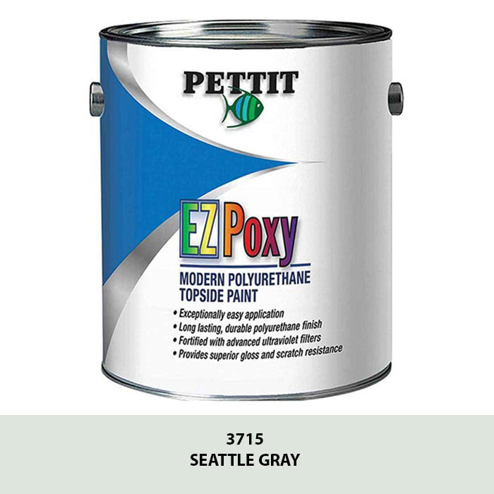 Pettit Easypoxy (EZPoxy) Topside Paint - Seattle Gray
