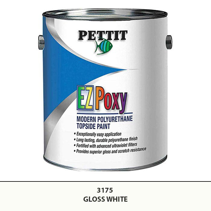 Pettit Easypoxy (EZPoxy) Topside Paint - White / Gloss White