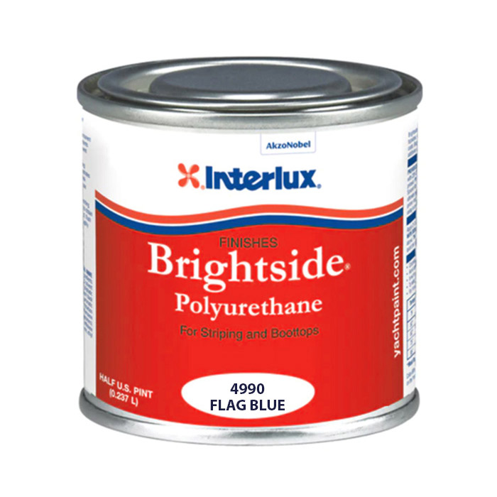 Interlux Brightside Polyurethane 1/2 Pint - Flag Blue