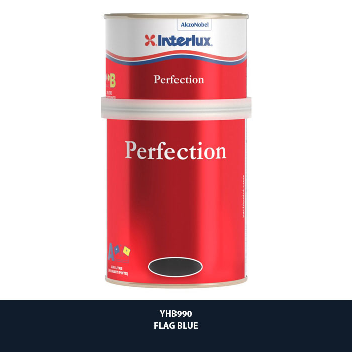 Interlux Perfection Topside Paint, 2-Part, Quart - Flag Blue