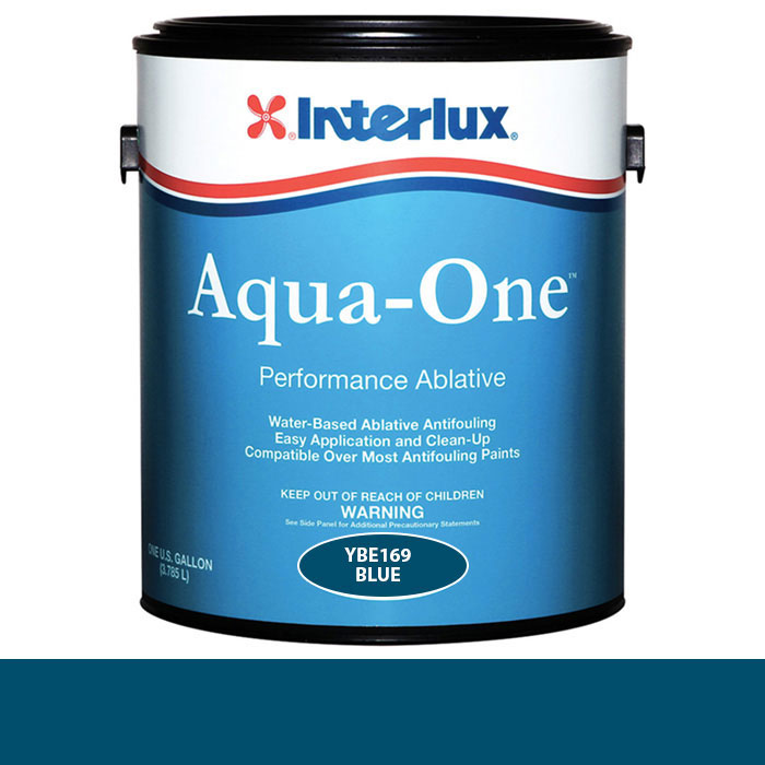 Interlux Aqua One Antifouling Bottom Paint - Blue, Gallon