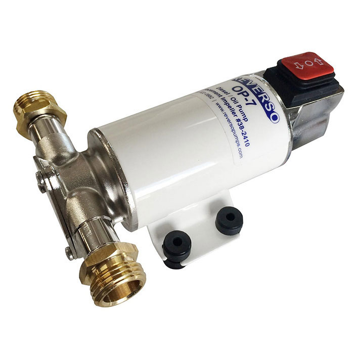 Reverso OP-7 Impeller Pump with Reversing Switch | Defender Marine  Reverso Oil Change Pump Switch Wiring Diagram    Defender Marine