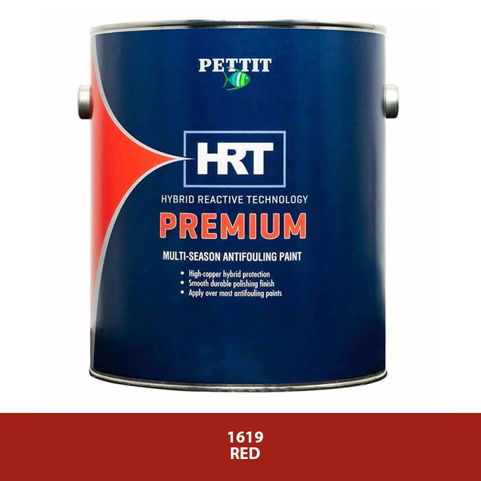 Pettit Premium HRT Multi-Season High Copper Antifouling - Red