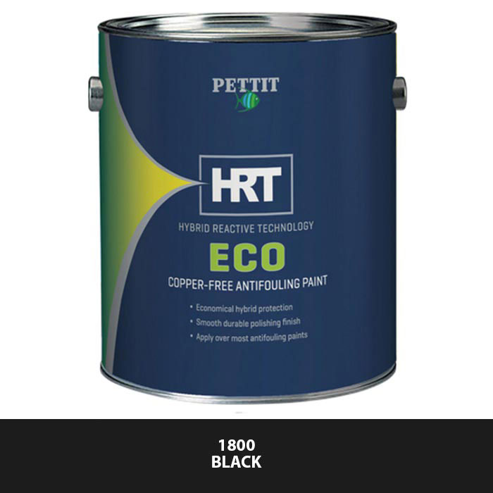 Pettit ECO HRT Copper-Free Antifouling - Black, Gallon