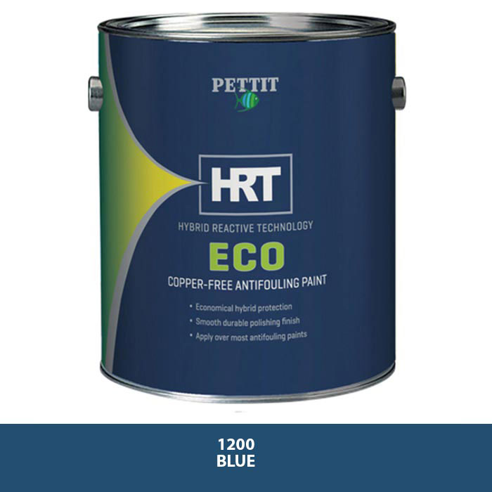 Pettit ECO HRT Copper-Free Antifouling Paint - Blue, Gallon
