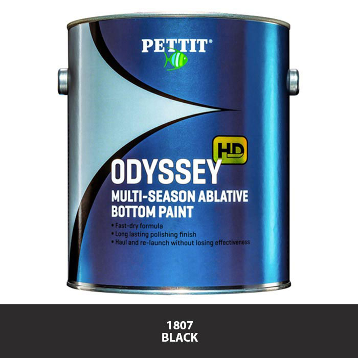 Pettit Odyssey HD Ablative Black Bottom Paint
