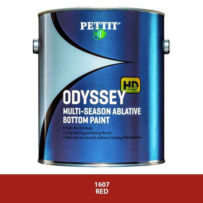 Pettit Odyssey HD Ablative Red Bottom Paint
