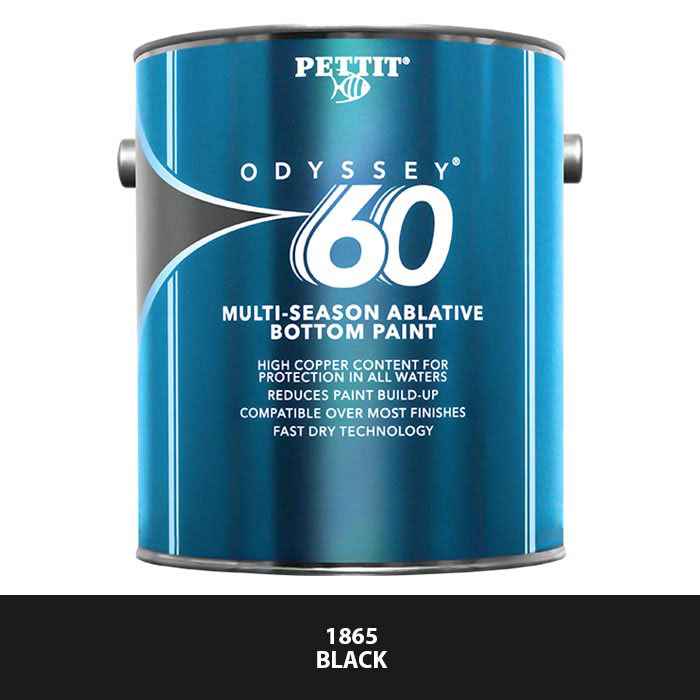 Pettit Odyssey 60 Antifouling Bottom Paint - Black