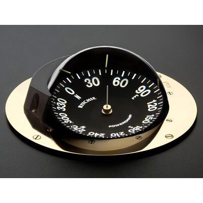 Ritchie Super Yacht SY-600LL Series Compass - 12V - 2 Deg w/ Points - Green Lt