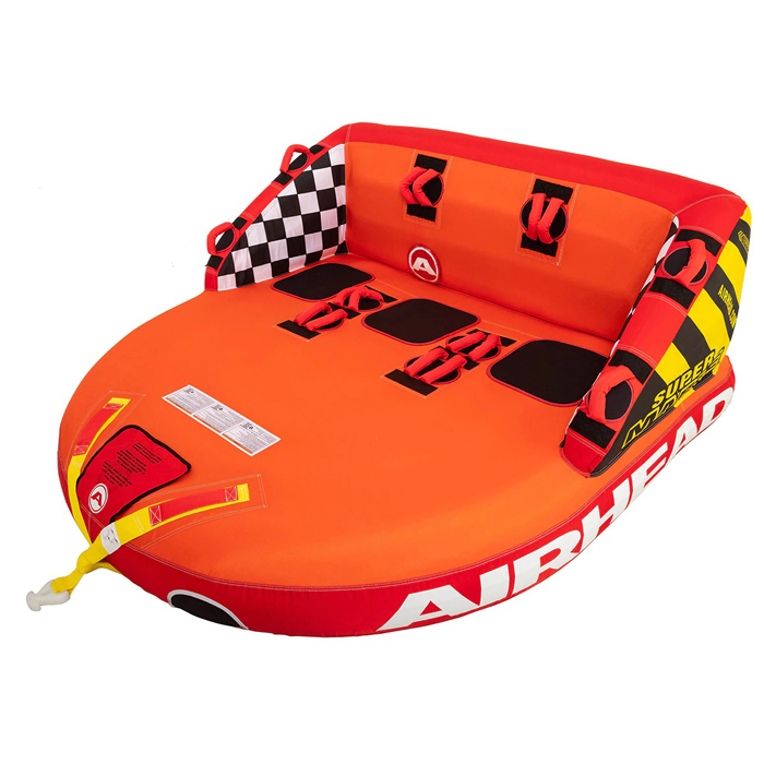 Airhead Super Mable 3-Person Inflatable Towable Boat Tube