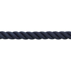 New England Ropes 3-Strand Nylon Line - Navy - 3/4