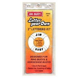 Jim Buoy Letter Your own Buoy - Lettering Kit