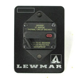 Lewmar Windlass Thermal Circuit Breaker Panel (68000349)