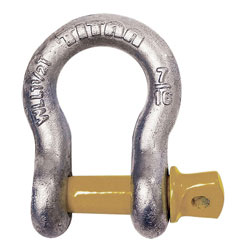 1/4 Extreme Max 3006.6602 BoatTector Galvanized Steel Anchor Shackle 