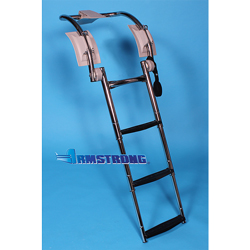 Armstrong Rigid Inflatable Boat Telescoping Boarding Ladder - Large