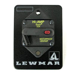 Lewmar Windlass Thermal Circuit Breaker Panel (68000348)