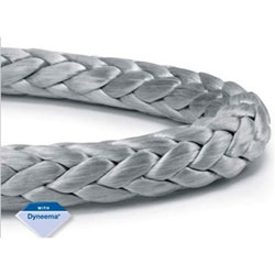 Samson AmSteel-Blue (AS-78) 12-Strand* with SK-78 - Silver / Gray