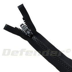 27"/70cm Marine Separating Zipper Double Pull Slider Heavy Duty Vislon Zip Craft
