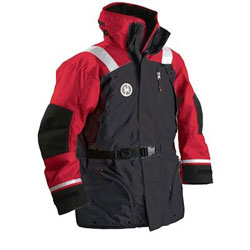 Firstwatch Flotation Coat - Red / Black, Large