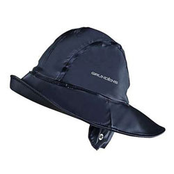 Grundens Sanhamn Sou'wester Rain Hat - Black Small