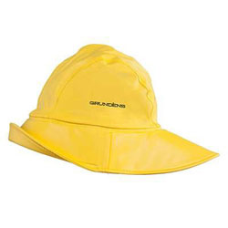 Grundens Sanhamn Sou'wester Rain Hat - Yellow Large