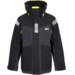 Gill OS2 Offshore Men's Jacket - Black/Graphite 2X-Large